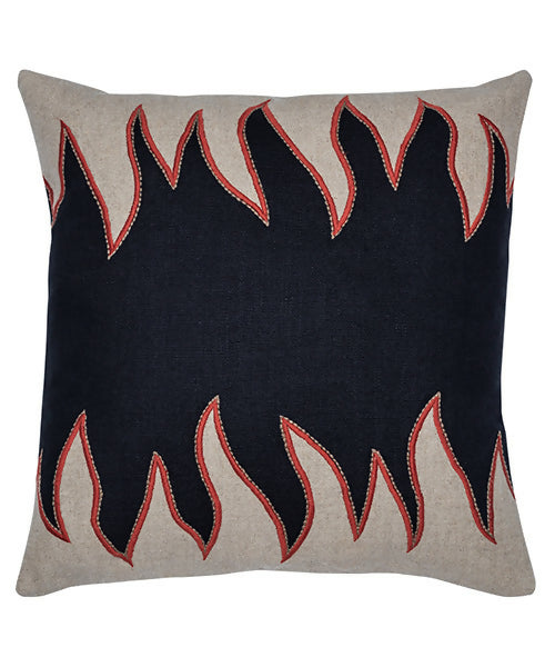 Flame pillow, available at the-salon.com. SALON curates the finest , unique, handmade pieces from the interior industry's best makers and brands. Shop luxury furniture, lighting, rugs, art, antiques and vintage pieces and accessories from SALON interior designed rooms.