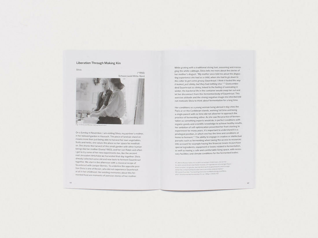 SAUERKRAUT; A CONTAINER OF FERMENTED CIRCUMSTANCES FROM ANTENNE BOOKS