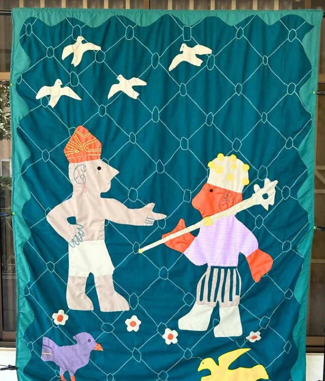 CHIEF PALAVER BESPOKE WALL HANGING BY AMECHI
