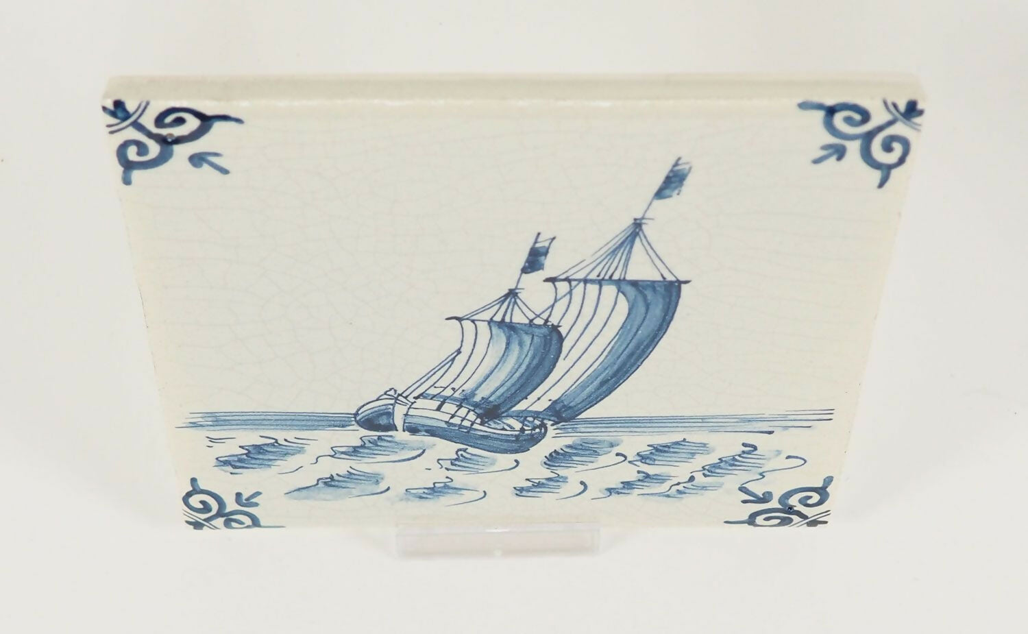 Blue sailing ship on a white background,available to buy from the-salon.com. SALON curates the finest unique handmade pieces from the interior industry's best makers and brands. Shop luxury furniture, lighting, rugs, art, antiques and vintage pieces and accessories from SALON interior designed rooms. 