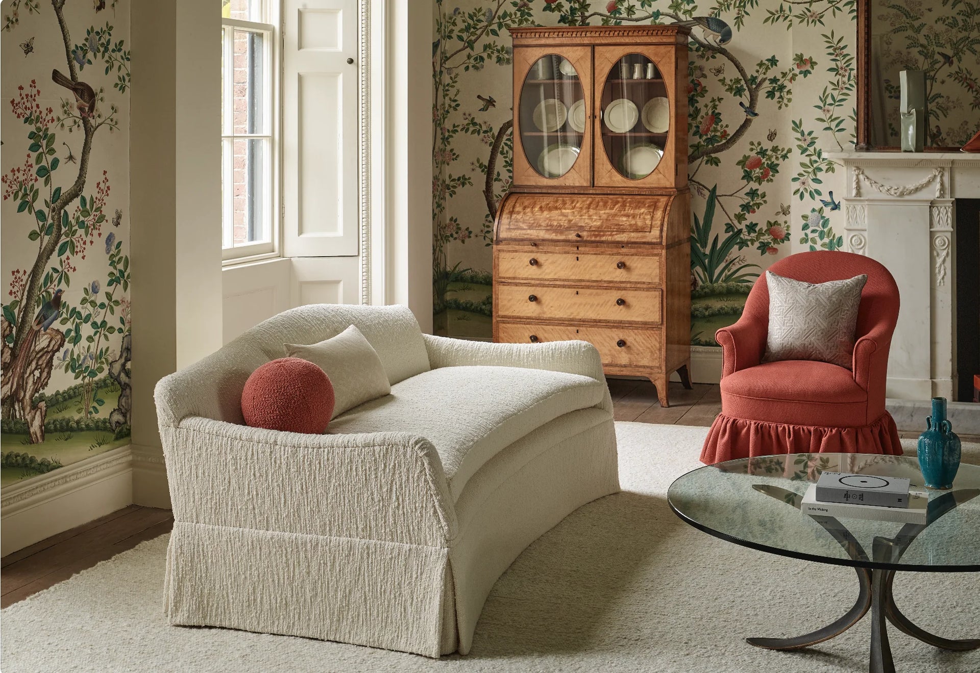 THE MARKHAM ARMCHAIR BY TODHUNTER EARLE FROM LORFORDS CONTEMPORARY