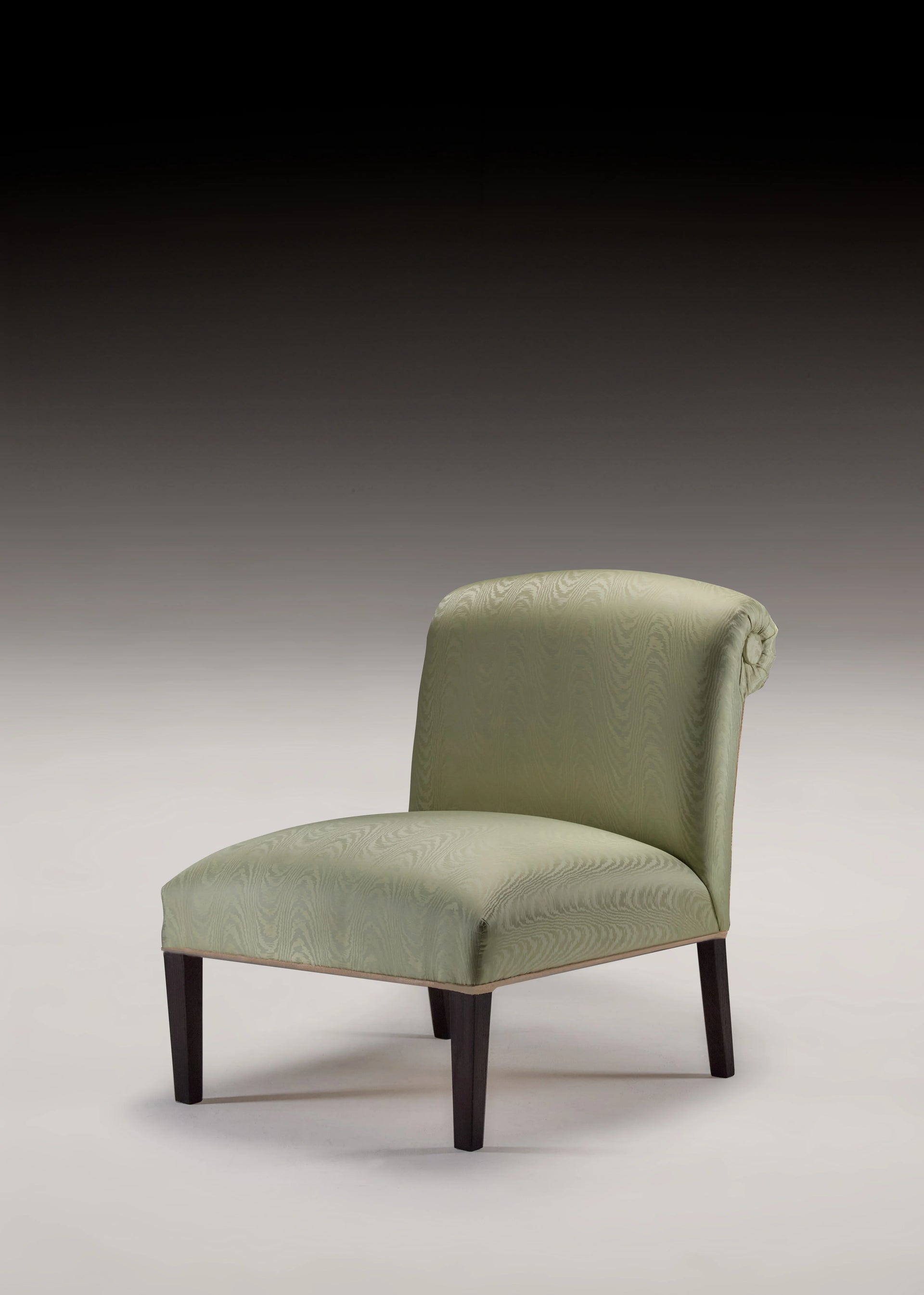 HESTIA SLIPPER CHAIR IN NINAS MINT BY CC MOULTON
