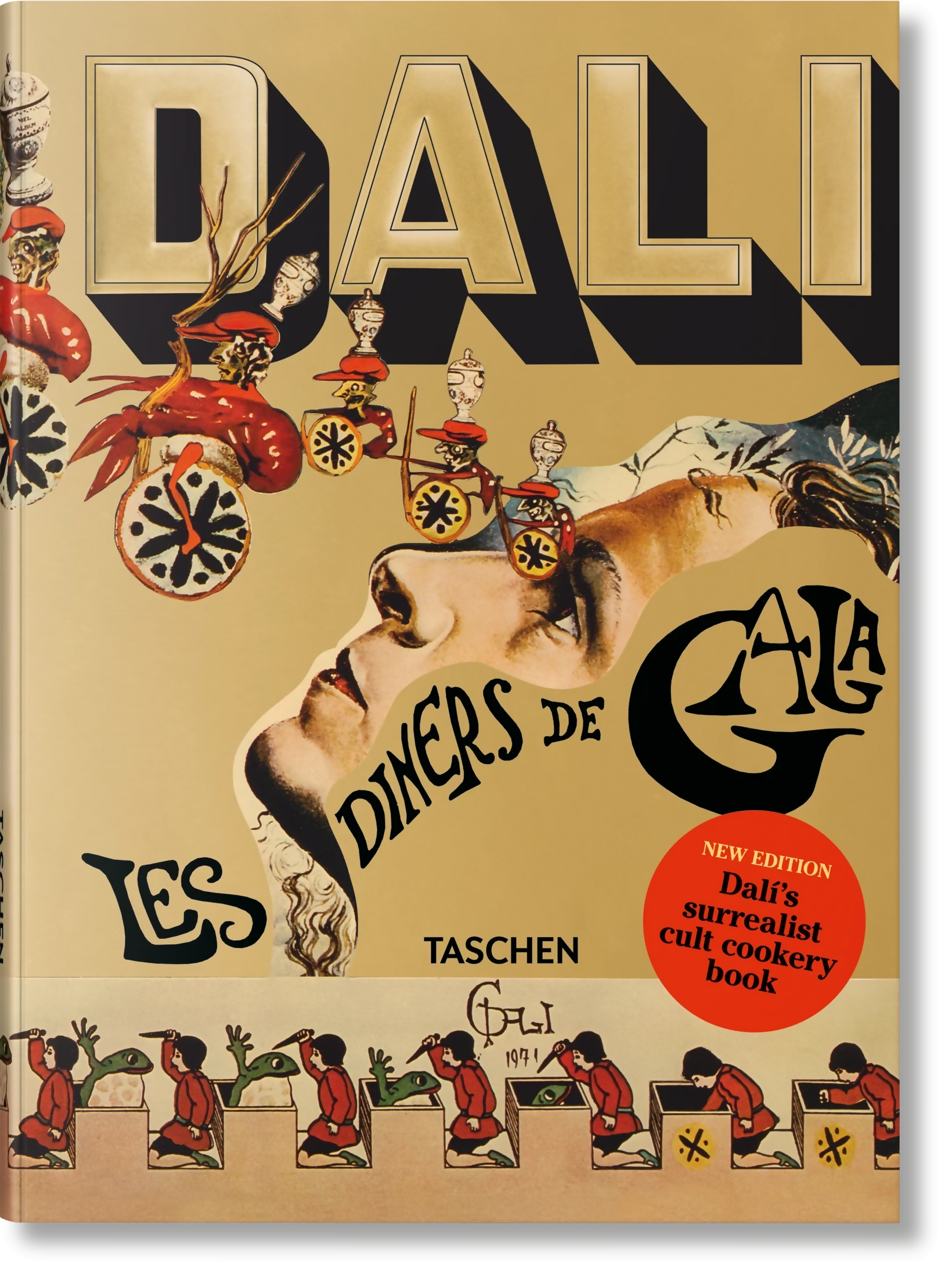 DALI. LES DINERS DE GALA FROM TASCHEN