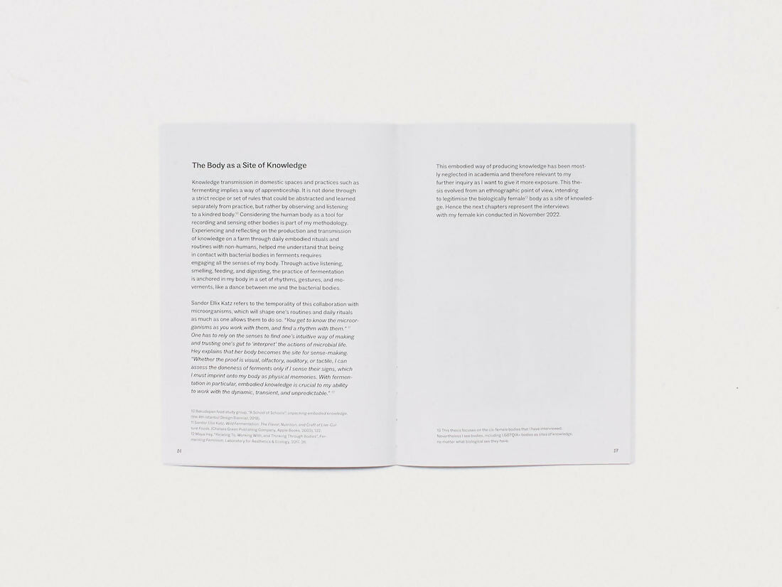 SAUERKRAUT; A CONTAINER OF FERMENTED CIRCUMSTANCES FROM ANTENNE BOOKS